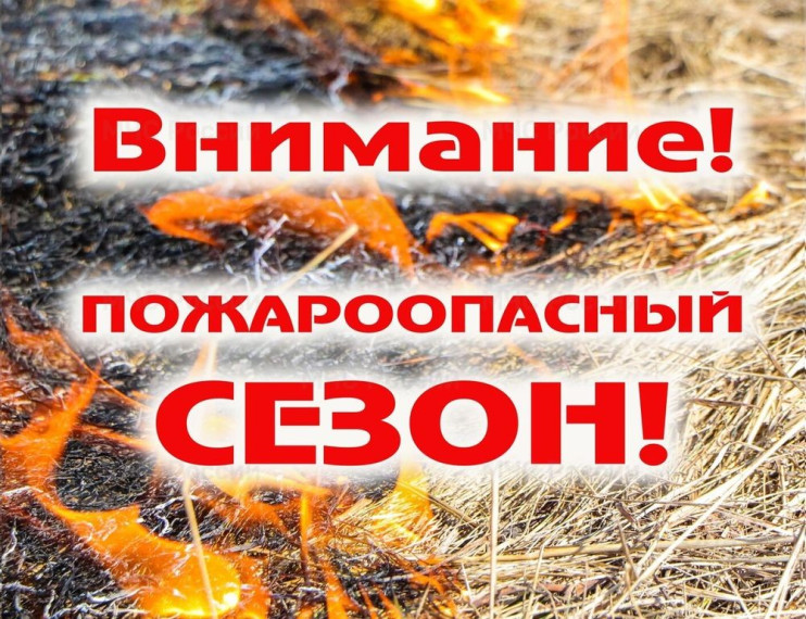 Пожароопасный сезон начался. Пожароопасный сезон начался.